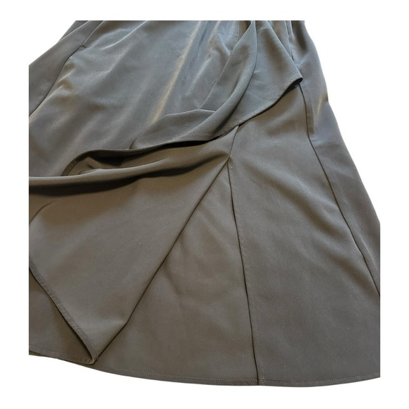 InWear Black Midi Abana Skirt - Ruffle With Split Elastic Waist - Size 8 - Picture 6 of 11